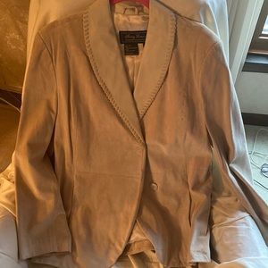 Terry Louis Suede Womens Blazer